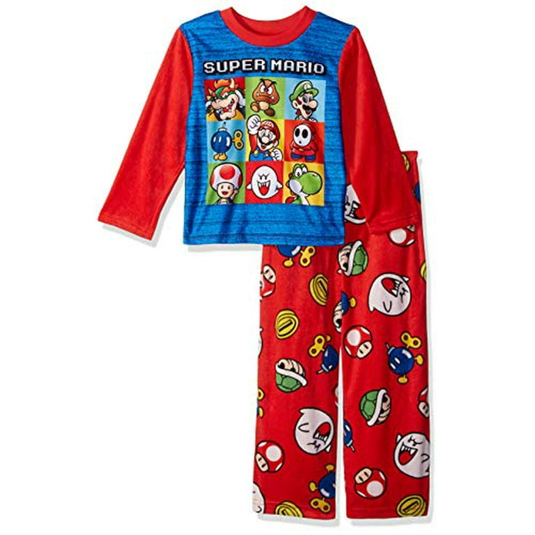 Super mario pajamas walmart hot sale