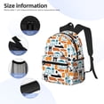 thumbnail image 5 of Vsdgher Industrial Transportations Print Unisex Large Capacity Bookbag Schoolbag Casual Daypack for High School/College/Teens/Travel/Work, 5 of 8