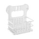 thumbnail image 4 of Cestas de almacenamiento plegables montadas en la pared sin taladro, soporte colgante plegable para pañuelos, lociones, toallas de lavandería, cocina Blanco BLESIY Cestas de almacenamiento, 4 of 8