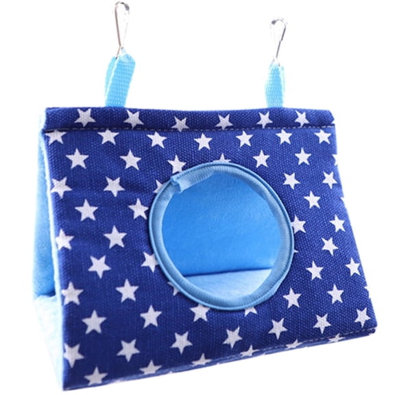 ZPAQI Bird Hammock Winter Warm House Happy Snuggle Hut Hanging Tent for Hamsters