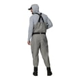 thumbnail image 6 of Frogg Toggs Sierran Chest Waders for Fishing, Reinforced Nylon Stockingfoot Waders for Men, Slate/Gray, Small, 6 of 7