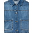 thumbnail image 2 of Wonder Nation Girls Denim Trend Jacket, Sizes 4-18 & Plus, 2 of 3