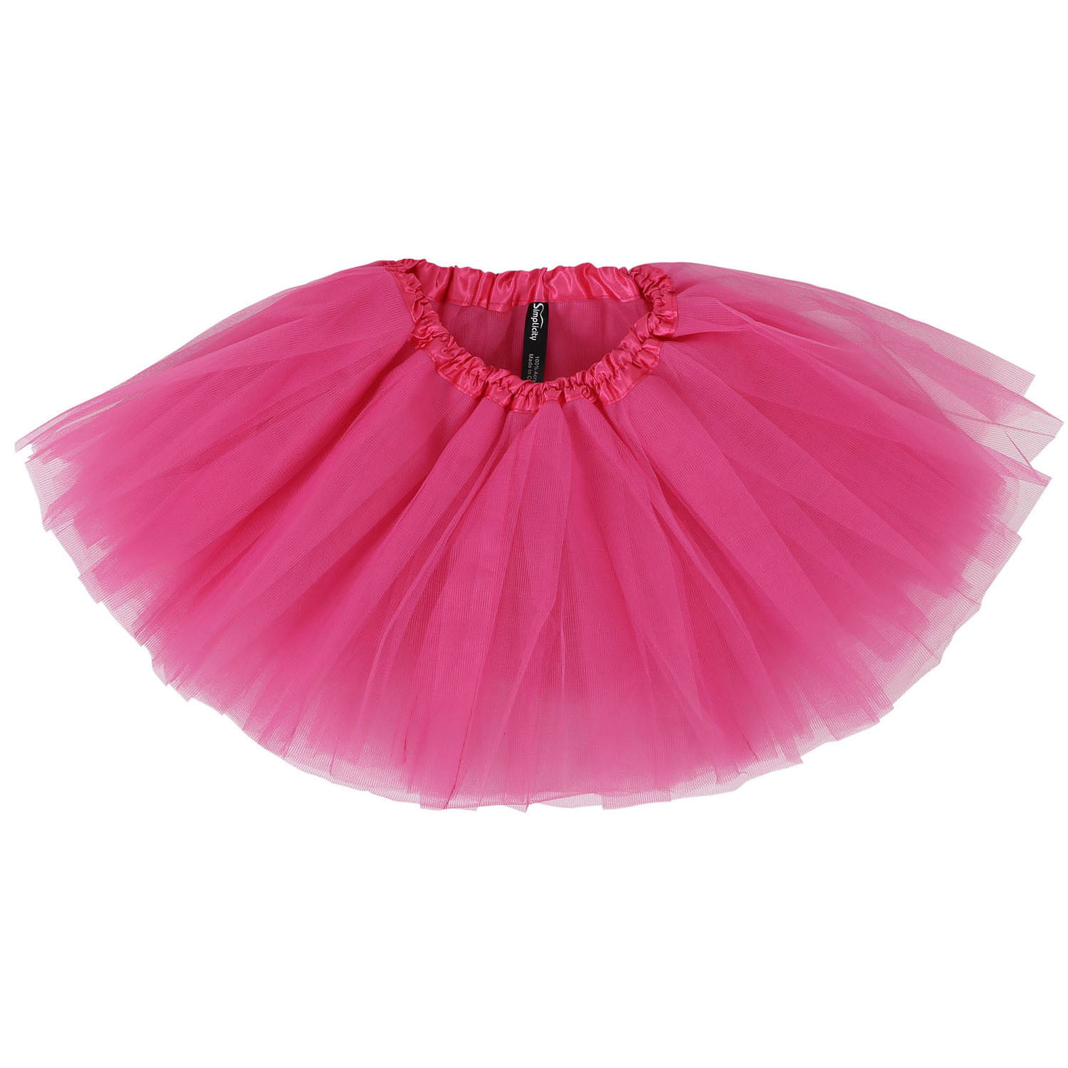 Little Girls Tutu 3-Layer Pink -
