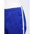 thumbnail image 6 of Haitryli Boys Girls Drawstring Sweatpants Contrasting Stripe Jogger Pants High Waisted Athletic Baggy Trousers Blue White S, 6 of 7