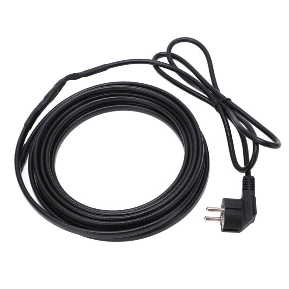 Pipe Heating Cable Heat Tape Heater 5 Meter Self Regulating with Plug for Winter EU Plug 220V