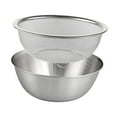 thumbnail image 4 of 2Pcs Fruit Vegetable Washing Basket Rice Washing Bowl Colander Food Strainers Set Pasta Spaghetti Rice Rinser Strainer Washer for Food Prep 22cm, 4 of 8