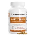 thumbnail image 1 of Real Mushrooms™ Cordyceps-M Peak Performance | 300 Cápsulas | Energía Natural y Apoyo Inmunológico con Cordyceps Militaris, 1 of 2