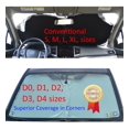 thumbnail image 2 of Parasol Para Coche Con Bolsa De Almacenamiento De A1 Sunshades Shield Protector Bloqueador Cubierta Retráctil Protector Solar Accesorios Interiores De Automóvil Visera Pequeña, 2 of 5