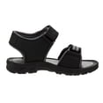 thumbnail image 3 of Beverly Hills Polo Club Hook And Loop Boys Open Toe Kids Sport Sandals, Black, 12, 3 of 5
