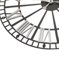 thumbnail image 2 of Hometime Retro Metal Skeleton Wall Clock 49cm, 2 of 3