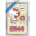 thumbnail image 3 of Hello Kitty - Hello Wall Poster, 14.725" x 22.375", Framed, 3 of 6