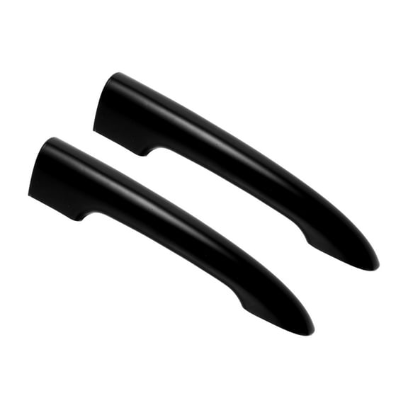 Unique Bargains Rear Trunk Door Tailgate Handle Cover for BMW Mini R55 Clubman 2006-2014 Black Decoration Accessories 2 Pcs