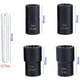 thumbnail image 2 of Juego de vasos giratorios de 5 piezas, extractor de pernos dañados de 1/2" para quitar tuercas de seguridad de ruedas de 17 mm, 19 mm, 21 mm y 22 mm, 2 of 5