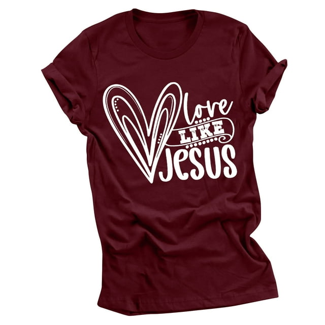 Birdeem Blouses Confortables pour Femmes Imprimé Saint-Valentin