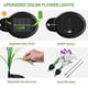 thumbnail image 4 of Solar Garden Stake Lights,2 Pack With 8 Lily, Purple And White, 4 of 5