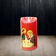 thumbnail image 4 of Saint LED Pilar Luz Jesucristo Lámpara Sin llama con batería para Navidad libre Festival de Halloween Decoraciones Baoblaze Vela electrónica, 4 of 8