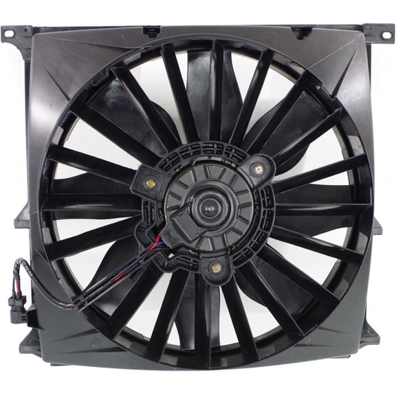 For BMW 318i / 318is / 318ti Cooling Fan Assembly for A/C Condenser 1996 97 98 1999 | E36 1.9L For BM3113101 | 64508372039