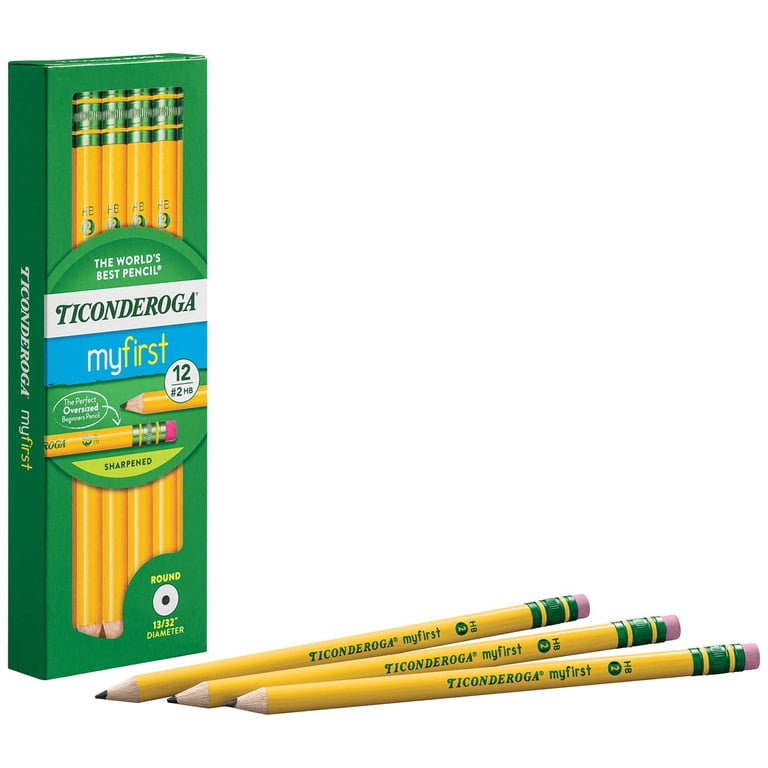 Ticonderoga My First Pencils, Jumbo, #2 HB, 12-Count photo 4