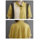 thumbnail image 2 of Camisas sueltas para mujer con rayas y empalmes, manga corta, botones, estilo vintage, informal, 2 of 8