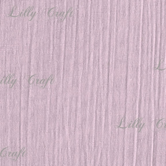Lilly Craft Baby Pink Cotton Gauze SLIGHT STRETCH Fabric - Sold by The Yard - 48" / 50"
