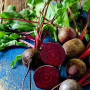 The Old Farmer's Almanac Heirloom Beet Seeds (Detroit Dark Red) - Approx 400 Seeds