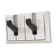 thumbnail image 3 of Gancho de pared plegable Organizador de pared Adorno ahorrador de espacio Único abatible 2 gancho, 3 of 9