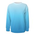 thumbnail image 2 of Vedolay Women T Shirts Casual Women's 2023 Oversized Half Zip Pullover Long Sleeve Sweatshirt Quarter Zip Hoodie Sweater,Blue XXL, 2 of 4