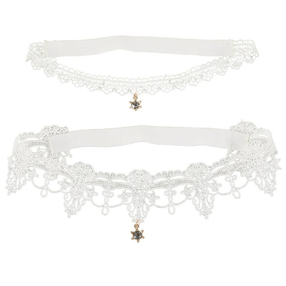 Lace stockings 2pcs New Bridal Lace Stockings Rhinestone Pendant  Western Wedding Garter