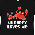 thumbnail image 4 of Inktastic My Pappy Loves Me Grandchild Beach Crab Boys Toddler T-Shirt, 4 of 5