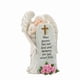 thumbnail image 4 of Estatua de ángel con . Figura de ángel única y elegante. Estatua conmemorativa para jardín, decoración para lápida, escultura para estante, dormit, 4 of 6
