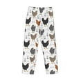 thumbnail image 5 of Xecao Retro Rooster Men's Straight Lounge Pajama Pants: The Ultimate in Comfortable Sleepwear, 5 of 9