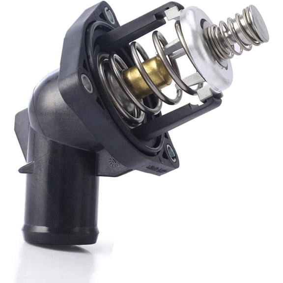 12674639 Engine Coolant Thermostat Housing Assembly Compatible with 2014 2015 2016 2017 2018 2019 2020 Chevy Silverado, GMC Sierra 4.3 5.3 5.3L 6.2L Thermostat Housing Assembly
