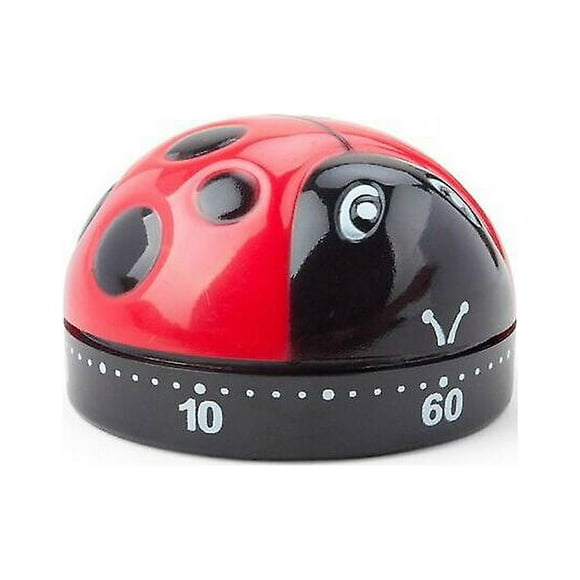 Kitchen Timer, Ladybug Kitchen Timer 60 Minute Timer Wind Up Timer Kitchen Timer