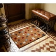 thumbnail image 3 of Patriotic Bow Flag Bath Mat 4th Of July Decorative Non Absorbent Floor Rug Soft Shower Mat For Bathroom Kitchen Entryway Independence D, 3 of 7