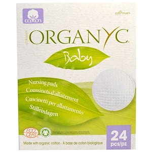 Organyc - Organic Cotton Nursing Pads - 24 Count