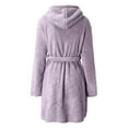 thumbnail image 4 of Womens Robe Bathrobe Lightweight Soft Short Sleepwear Nightgown, 4 of 4
