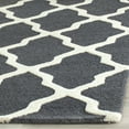 thumbnail image 4 of SAFAVIEH Cambridge Liam Geometric Wool Area Rug, Dark Grey/Ivory, 11' x 15', 4 of 7