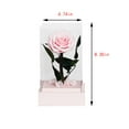 thumbnail image 3 of Rosa real preservada en caja de acrílico | Regalo de flor eterna para San Valentín | Recuerdo duradero para mujer, novia, esposa o mamá, 3 of 9