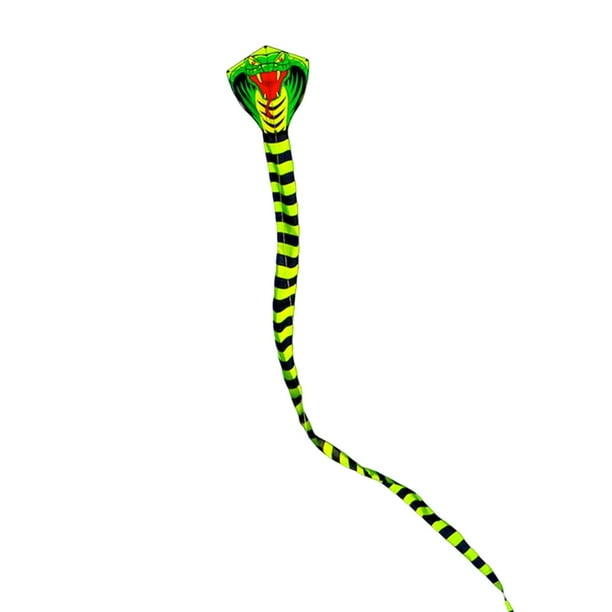 Cometa Delta grande para niños y adultos, fácil de volar, ideal para la playa. Incluye: Serpiente