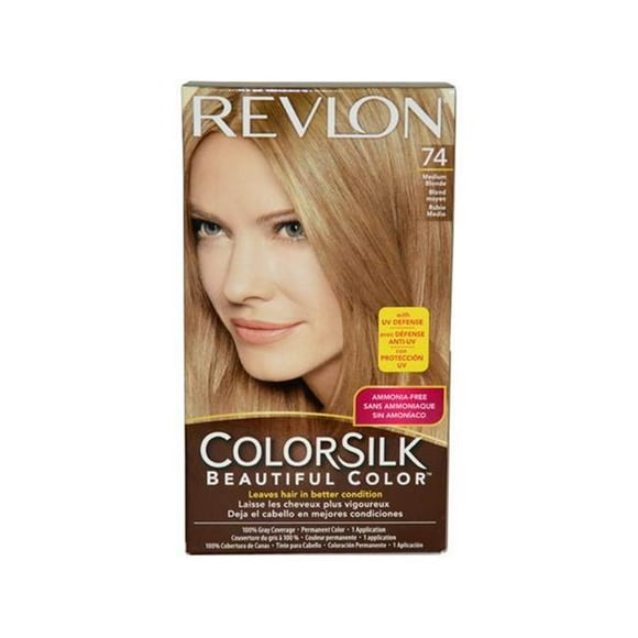 Merchandise 1123297 Colorsilk Haircolor&#44; Medium Blonde No. 74 by 7