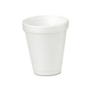 Dart Foam Drink Cups, 4 oz, 50/Bag, 20 Bags/Carton -DCC4J4