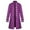 Purple, variant on Mens Blazer Long Sleeve Button up Slim Fitted Casual Steampunk Tailcoat Gothic Jacket Dressy Coats
