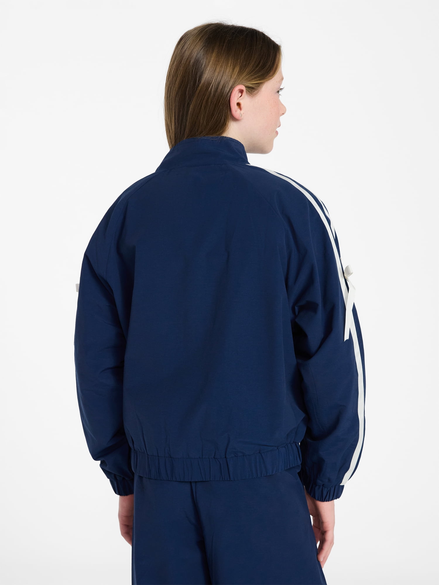 Weekend Academy Girls Bow Track Jacket, Sizes 4-18