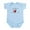 Sky Blue, variant on CafePress - Poppop's Love Bug Ladybug Infant Bodysuit - Baby Light Bodysuit, Size Newborn - 24 Months