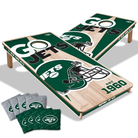 YouTheFan NFL New York Jets 2 x 4 Cornhole Game