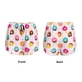 thumbnail image 6 of Goofa Donut Printed Women 2 in 1 Running Shorts,Quick Dry Athletic Workout Shorts,High Waisted Athletic Shorts with Liner Pockets-Medium, 6 of 9