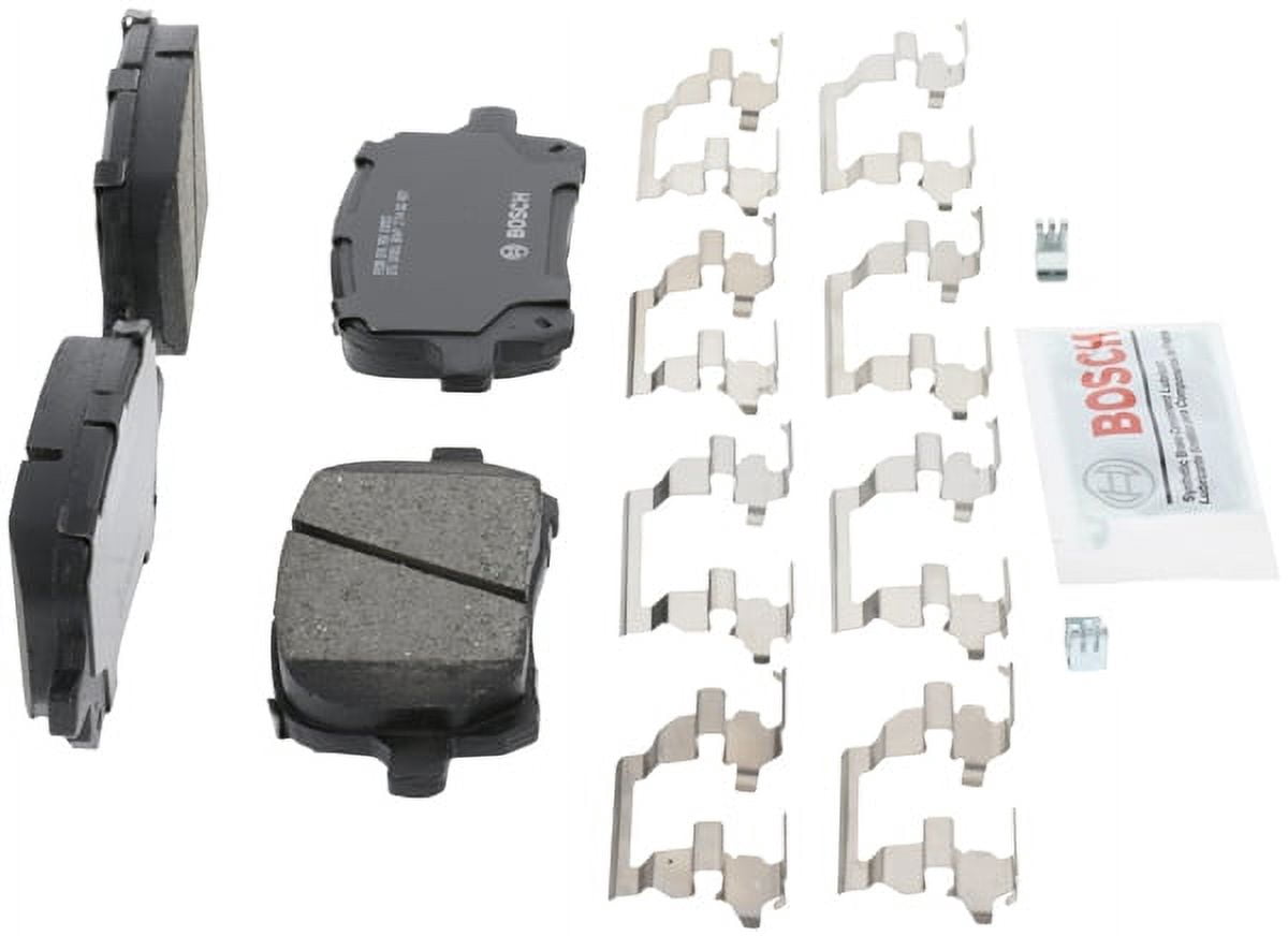 Bosch BC707 QuietCast Premium Disc Brake Pad Set Fits select: 1998-2004 TOYOTA AVALON, 1999-2001 LEXUS RX