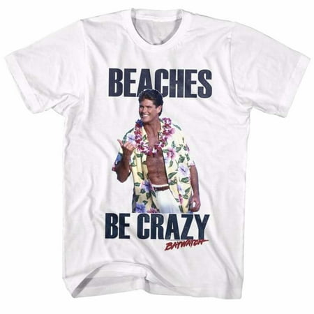 Baywatch 90s Beach Drama Series 1989 Beach Patrol Adult T-Shirt Tee Hang Loose