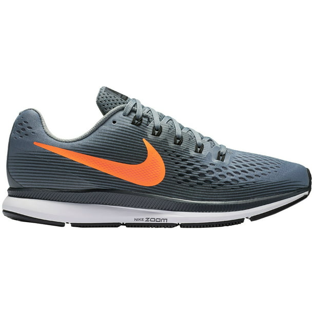Nike Men's Air 34 Running Shoes (Grey/Orange, 9) - Walmart.com