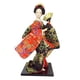 thumbnail image 3 of Muñecas geisha japonesas de kimono de 30 cm, artesanías, decoración, estatuillas de dama, figuras en miniatura Estilo A, 3 of 9